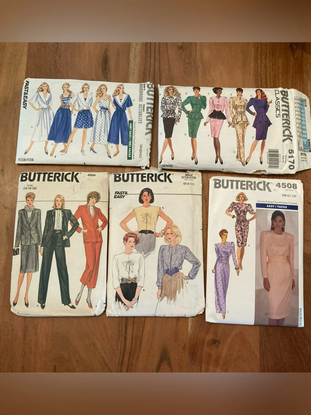 One McCall's Sewing Pattern #2906 Cut but in good order.